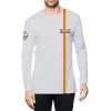 T6 Sunshine Men's 2012 Rainbow Side Stripe Plush LS