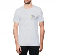 T6 Sunshine Volleyball Club Sunshine Men's 2016 Yellow/Blue Logo Blended Crew