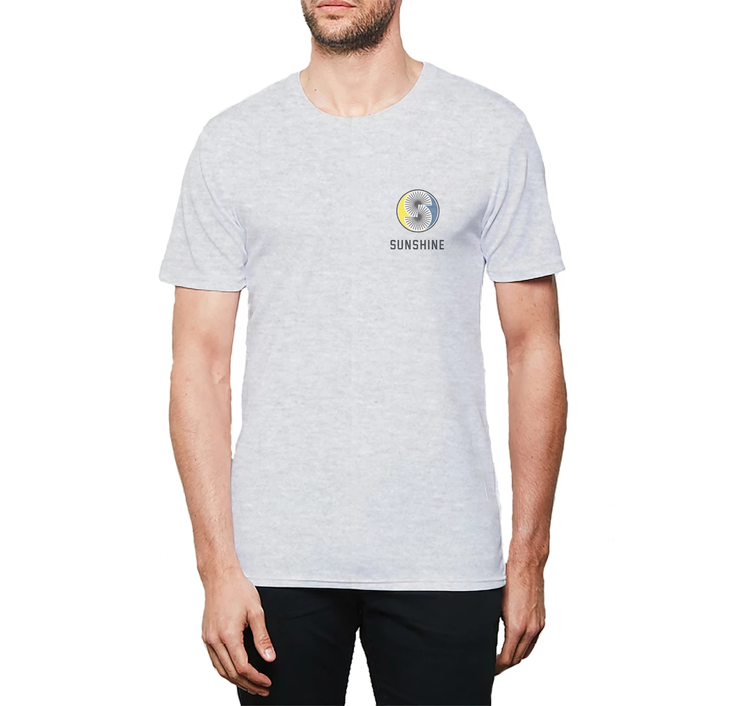 T6 Sunshine Volleyball Club Sunshine Men's 2016 Yellow/Blue Logo Blended Crew 3 T6 Sunshine Volleyball Club Sunshine Men's 2016 Yellow/Blue Logo Blended Crew