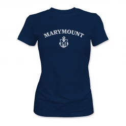 T6 Marymount - Anchor Tee Navy Marymount Los Angeles