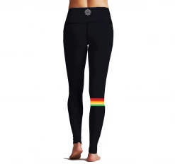 T6 Sunshine Women's 2019 Rainbow Box Reversible Leggings Sunshine Volleyball Club