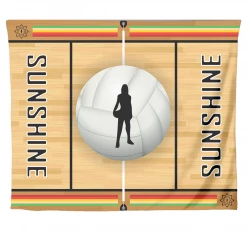 T6 Sunshine Volleyball Club Sunshine Court Blanket