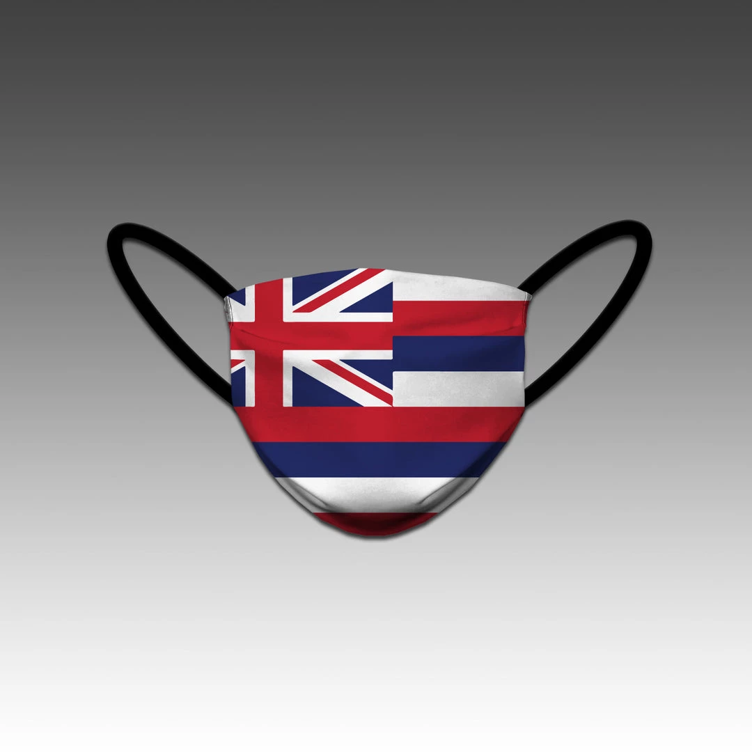 HittershouseLA FACE MASKS Hawaii Flag 3 HittershouseLA FACE MASKS Hawaii Flag