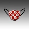 HittershouseLA FACE MASKS Hawaiian Floral Red
