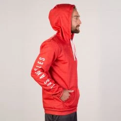 T6 HH Tour Hoodie - Heather Red MENS