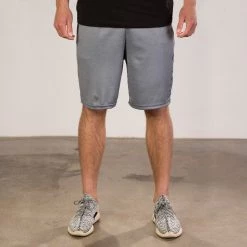 T6 Hitter's House Majors Shorts - Grey MENS