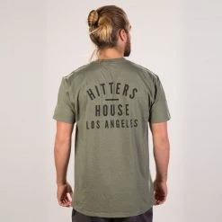 Hitter's House County Tee - Army MENS