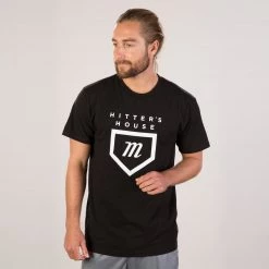 Hitter's House MENS Hitter's Tee - Black