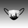HittershouseLA New York Skyline FACE MASKS