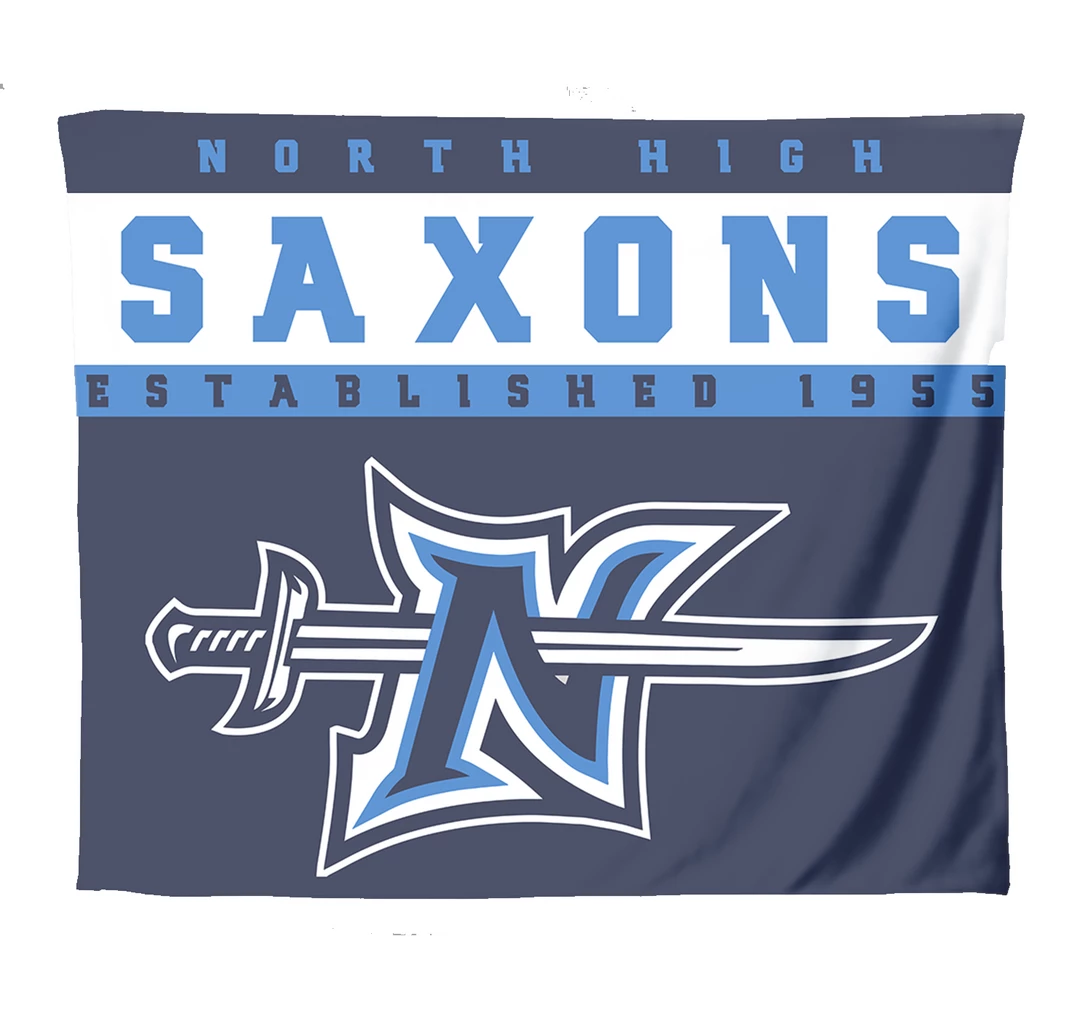T6 North High NH Saxons Blanket 3 T6 North High NH Saxons Blanket
