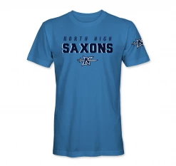 T6 North High NH Saxons Tee