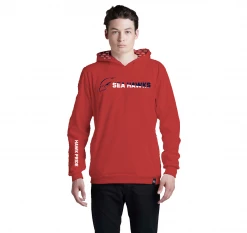 HITTERS HOUSE LA 29 T6 Redondo - Red Hoodie Redondo Union