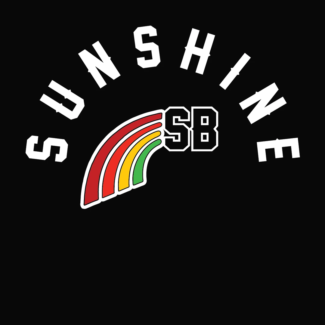 T6 Sunshine Women's 2019 South Bay Rainbow Curved Hem Crew Sweatshirt 4 T6 Sunshine Women's 2019 South Bay Rainbow Curved Hem Crew Sweatshirt