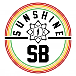 T6 Sunshine Women's South Bay Volleyball Circle Tee