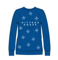 HittershouseLA Scattered Snowflake Crewneck Sweater MENS