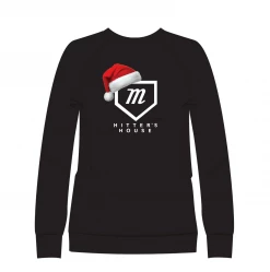 HittershouseLA Santa Hat Black Hitters Sweater MENS