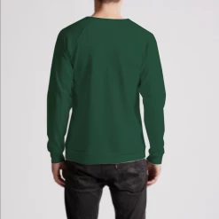 HittershouseLA MENS Santa Hat Green Hitters Sweater