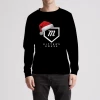 HittershouseLA Santa Hat Black Hitters Sweater MENS