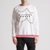HittershouseLA MENS Christmas Lights Sweater