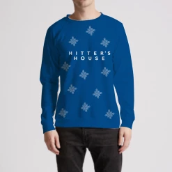 HittershouseLA Scattered Snowflake Crewneck Sweater MENS