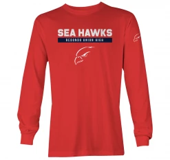 T6 Redondo - Sea Hawk Long Sleeve Red