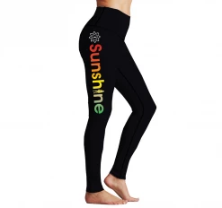T6 Sunshine Women's 2019 Gradient Reversible Leggings