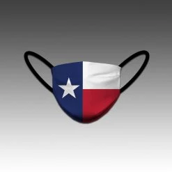 HITTERS HOUSE LA 2 HittershouseLA Texas State Flag FACE MASKS