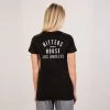 T6 WOMENS Women's County Tee - Black