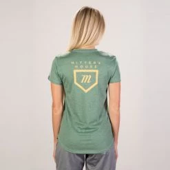 T6 Women's Tour Tee - Green Heather