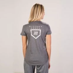 T6 WOMENS Women's Tour Tee - Black Heather