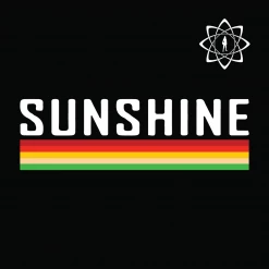 HittershouseLA Sunshine Women's 2019 Rainbow Box Tee - Black Sunshine Volleyball Club