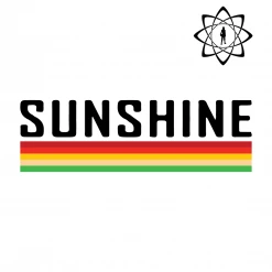 T6 Sunshine Women's 2019 Rainbow Box Curved Hem Crew Sweatshirt