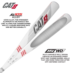 HittershouseLA Marucci CAT8 BBCOR BBCOR BATS